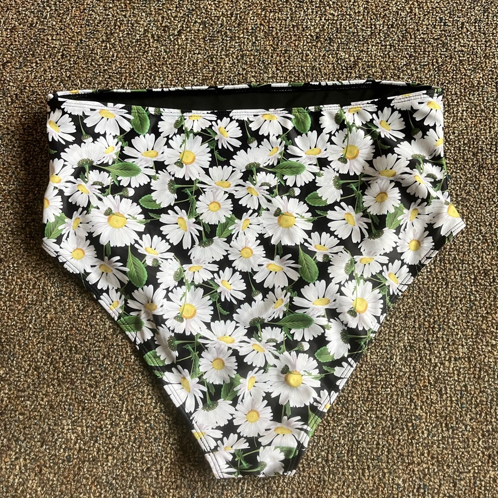 Floral Swim Suit Bottom - Picture 2 of 3